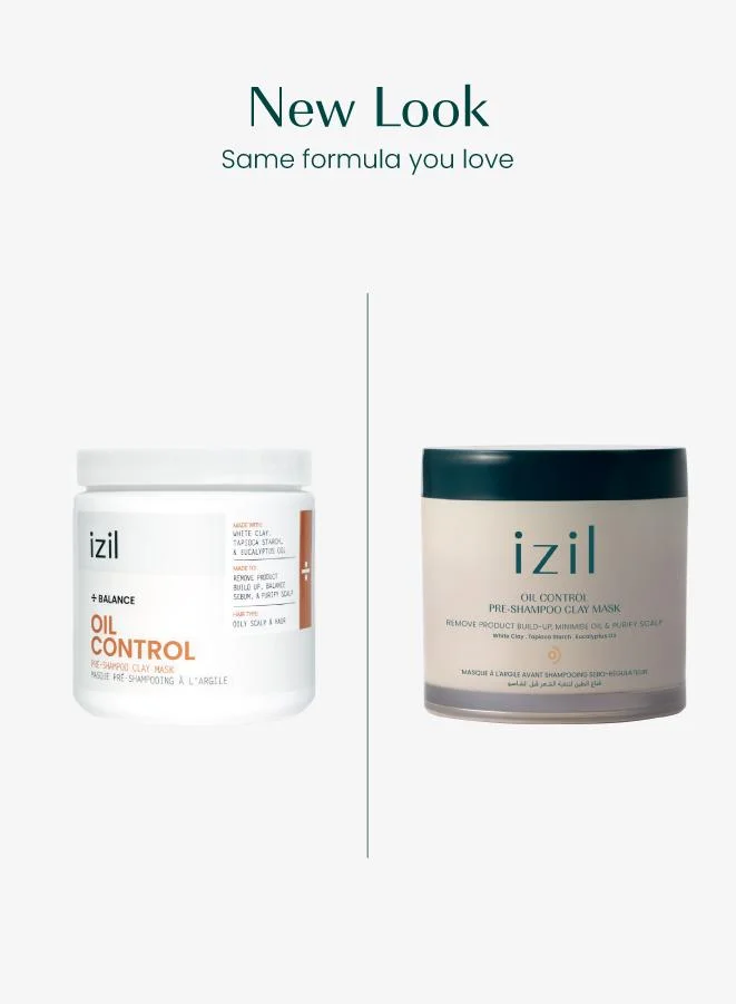 ازيل قناع الطين قبل الشامبو للتحكم في الدهون